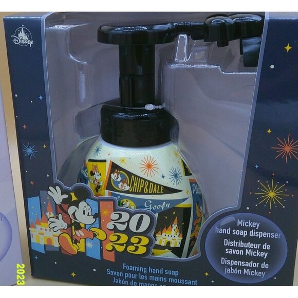 Disney Mickey & Friends Foaming Hand Soap Dispenser 2-Pack 2023 Edition AB13 pp - Picture 2 of 4